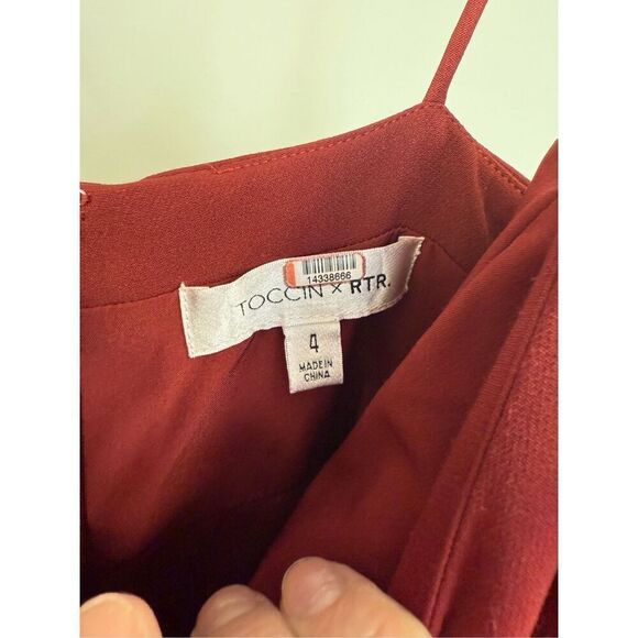 TOCCIN X RTR Merlot Red Gown♥️ - Picture 9 of 9